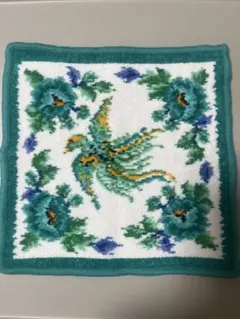 FILLER 花と鳥の刺繍ハンカチ