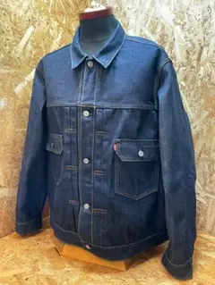 【美品】リーバイス プレミアム 2nd トラッカー デニムジャケット 濃紺 XL 美品濃紺/ビッグサイズ】 LEVI'S PREMIUM【 TYPE Ⅱ トラッカー デニム