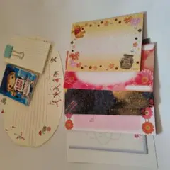 レター用紙とメモ帳のまとめ売り ☆彡子供達のお手紙ごっこにどうぞ