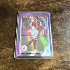 topps タクミ・ミナミノ ASモナコ トレーディングカード