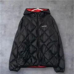 mont-bell リバーシブル ダウンジャケット 黒 赤 y2k