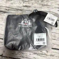 キヨ猫ポーチ　ブラック、キヨ猫コーム