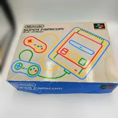 41806箱付き【簡易清掃済み】スーパーファミコン 本体　セット