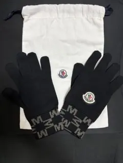 【美品】 モンクレール 手袋 メンズ レディース ユニセックス