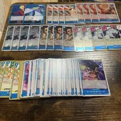 ワンピースカード　師弟の絆　R以下　4コン　クザン　青　デッキパーツ　まとめ売り