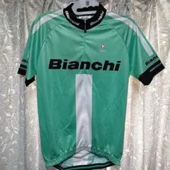【未使用】 Mサイズ Bianchi レパルトコルサ サイクルジャージ 半袖のサムネイル