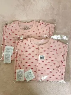 【新品未使用】ベルメゾン カバーオール 2枚セット 80cm