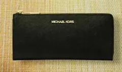 MICHAEL KORS ブラック長財布