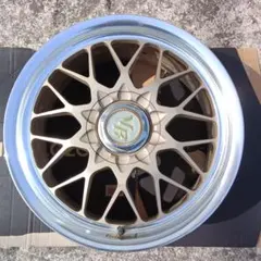 BBSタイプ 13インチ ホイール 6J ズーマー等に 太足 ロンホイ 直吊り