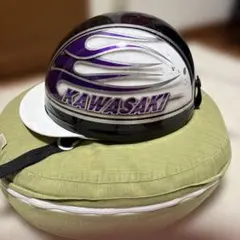 KAWASAKI 半帽ヘルメット フレイムデザインのサムネイル