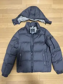 グレー ダウンジャケット