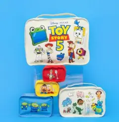 WCJ★トイストーリー5 トラベルバッグ★トラベルポーチ 5点セット★ディズニー 新品 WCJトイストーリー トラベルポーチセット ウッディ バズ - メルカリ