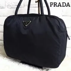 061 極美品 PRADA ハンドバッグ トートバッグ 肩掛け 黒 nh0 - メルカリ