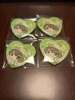 ミチル　魔法使いの約束　ハート型キャラバッジコレクション