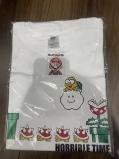 スーパーマリオ ホワイトTシャツ Mサイズ
