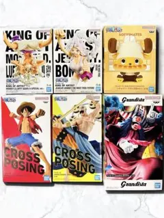 ワンピース フィギュア 6点セット ルフィ ボニー チョッパー バギー エネル