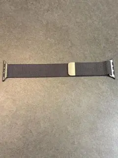 【純正】Apple watch ナチュラルミラネーゼループ バンド ステンレス