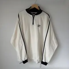 Quiksilver Vネック スウェット トレーナー アイボリー M - メルカリ