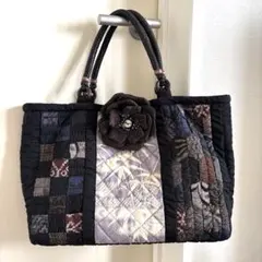 パッチワークトートバック　ハンドメイド