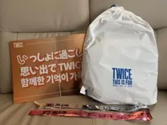 TWICE アップグレード特典&スローガン&銀テープ