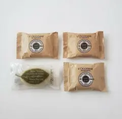 【未使用】ロクシタン ソープ セット 化粧 石鹸 バターソープ リーフ コスメ