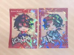 ヒプノシスマイク　サンキューマート　クリアステッカー　一郎　二郎