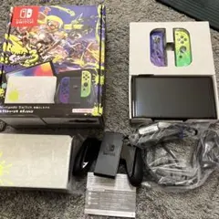 switch 有機EL ゆうきel 本体　スプラトゥーンエディション　スプラ