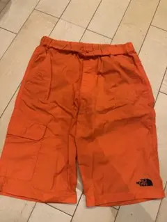 THE NORTH FACE ハーフパンツ　150 オレンジ　ノースフェイス