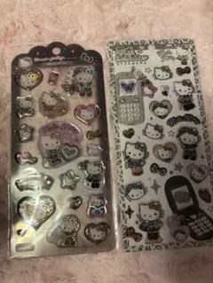 う*み様 【正規品】サンリオ キティ 平成はっぴーフォン ドロップジュエリー 黒