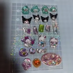 ボンボンドロップシール、お裾分け⑰立体などのシールセットです。