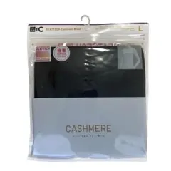 UNIQLO 極暖ヒートテック カシミヤブレンド タートルネックT ブラック　L