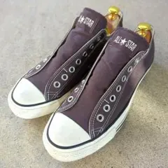 Converse ALL STAR SLIP N OX ダークブラウン 27cm