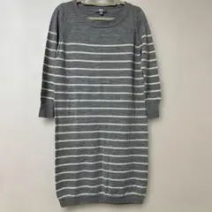 ユニクロ　レディース　メリノウール　ニットワンピース　チェニック　Sサイズ