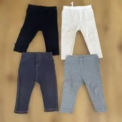 80cm ズボン　パンツ　レギンス　セット