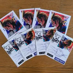 ヒロアカ展 オールマイト フォトカード＆ステッカーコレクション 4枚セット