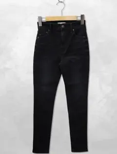 ヤヌーク High Waist Patricia スキニー デニムパンツ 22