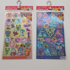 ポケモン ホログラムシール 2枚セット