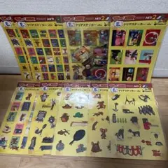 Happyくじ　トムとジェリー　 E賞　クリアステッカー　9品セット