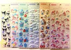 ふわふわサンリオキャラクターズシール