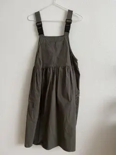 Dazy カーキ ワンピース ジャンパースカート サロペットスカート