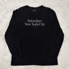 サタデーズニューヨークシティ　長袖Tシャツ L