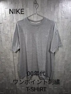 No183/NIKE/00年代/ワンポイント/刺繍/Tシャツ/XXL
