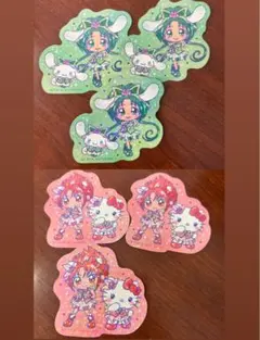 サンリオ　Yes!プリキュア5GoGo プリキュア　コラボグッズ　ステッカー
