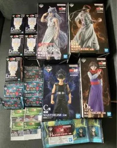 一番くじ 幽遊白書 B賞桑原 C賞飛影 D賞コエンマ ラストワン蔵馬 ソフビク