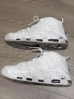 Nike Air More Up Tempo White Navy 29cm