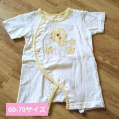 ベビー服 半袖ロンパース60-70サイズ＋肌着セット