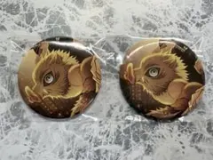 【即購入◎】鬼滅の刃 嘴平伊之助 缶バッジ 無限城編 2個セット