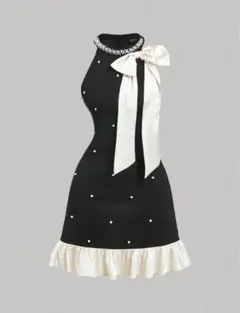 SHEIN ドレス ブラック 黒 キャバ