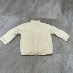 【良品】ユニクロ　フリース　100 白