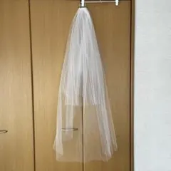 DRESS The LIFE ウェディングベール　無地オフホワイト